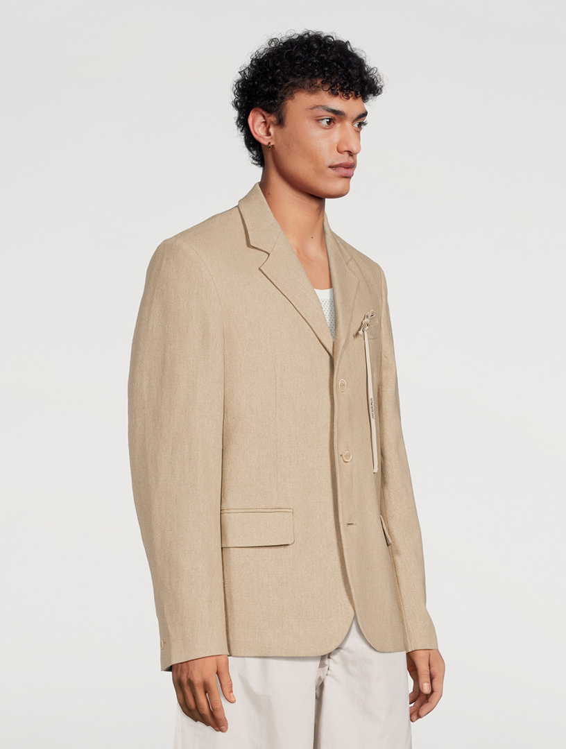 La Veste Feijoa Linen Jacket