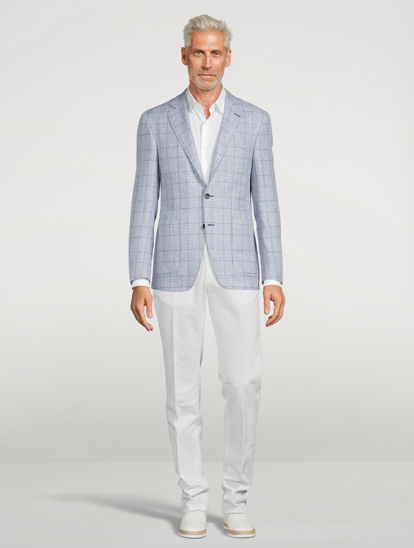 Cotton-Blend Pants