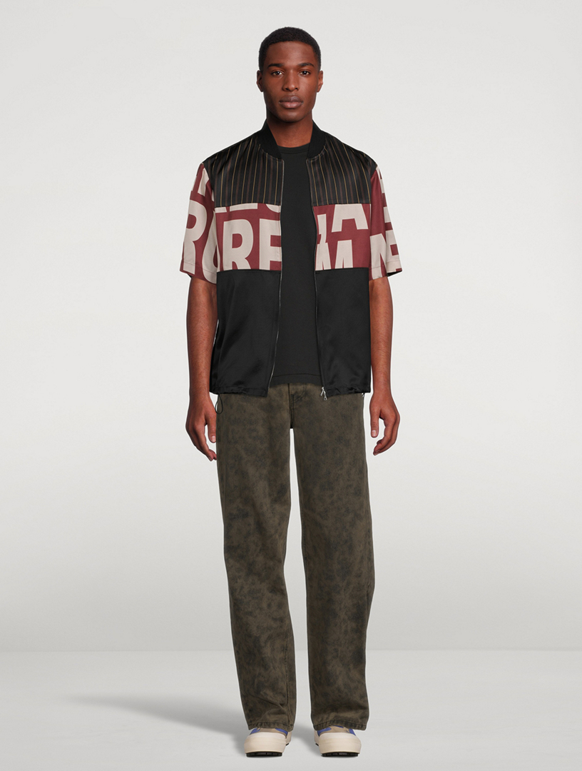 Caldwin Short-Sleeve Zip Shirt