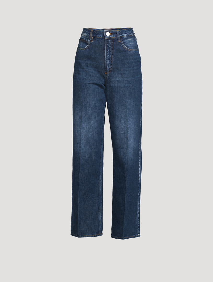 Le High 'N' Tight high-rise jeans in blue - Frame