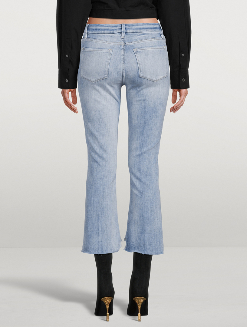 FRAME Le Crop Mini Bootcut Jeans Holt Renfrew