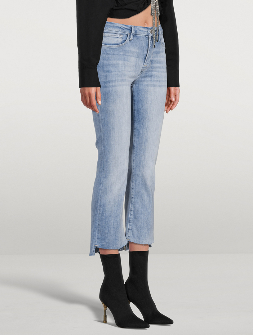 Le Crop Mini Bootcut Jeans