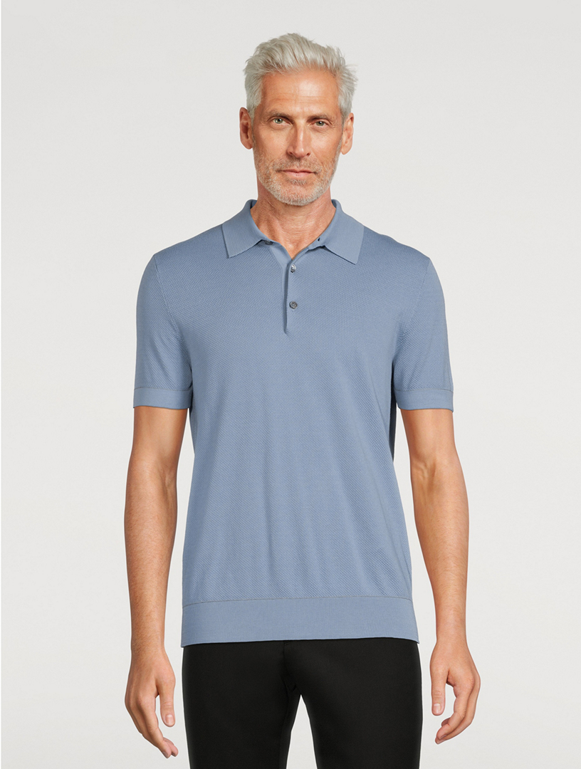 BRIONI Cotton Polo Shirt | Holt Renfrew