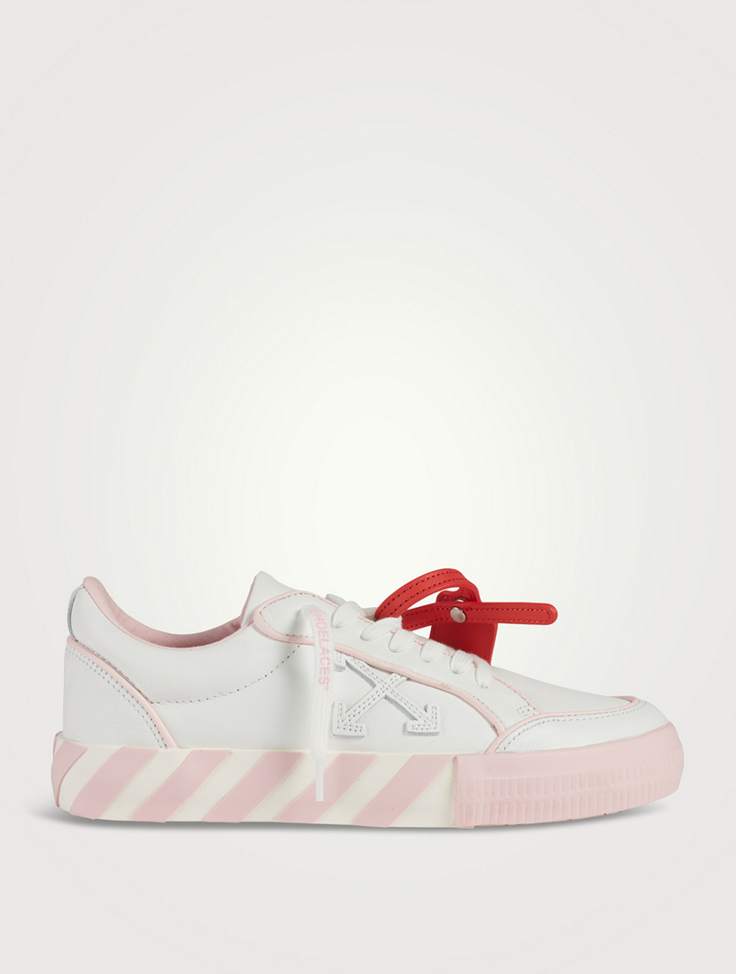 OFF WHITE Low Vulcanized Leather Sneakers Holt Renfrew