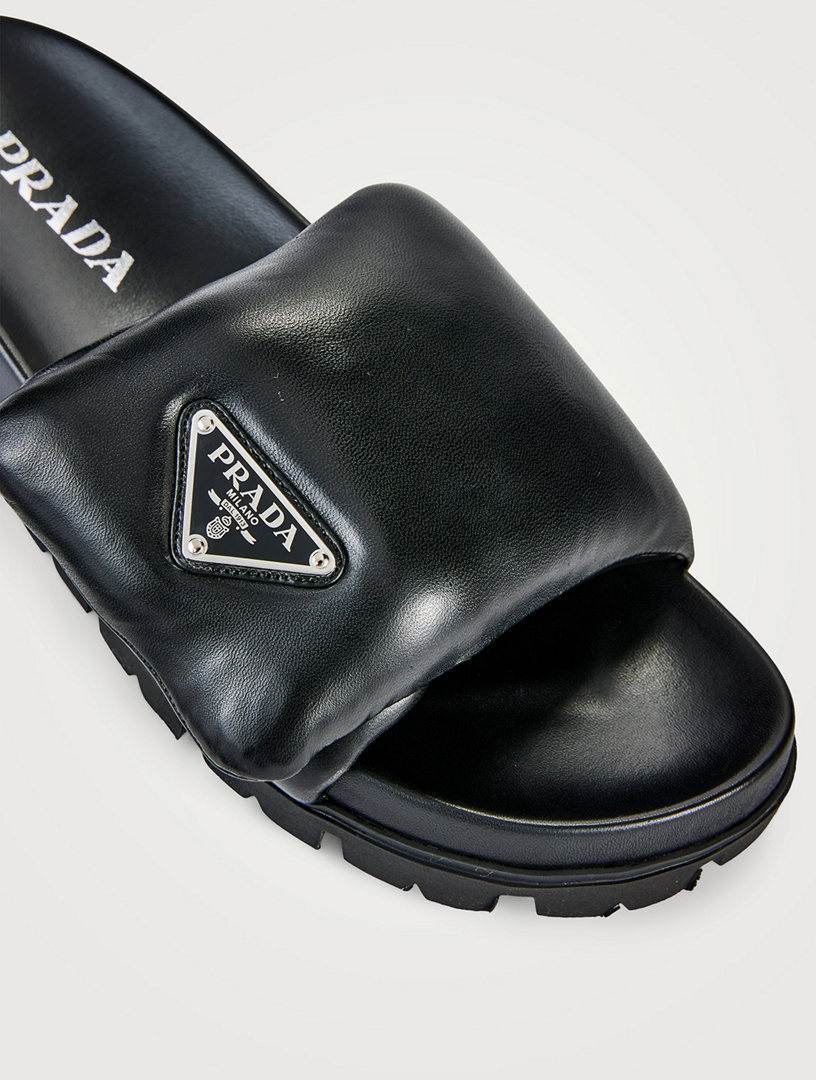 Prada platform hot sale slide sandal