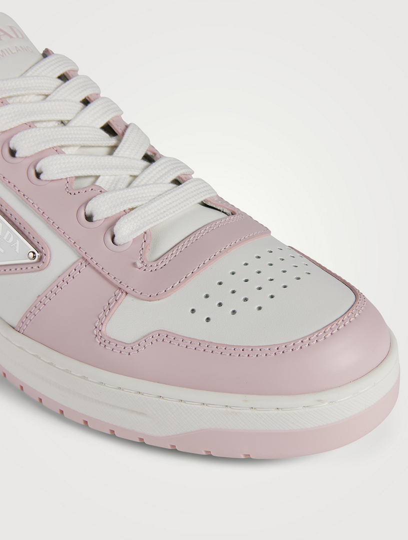 Prada on sale pink trainers