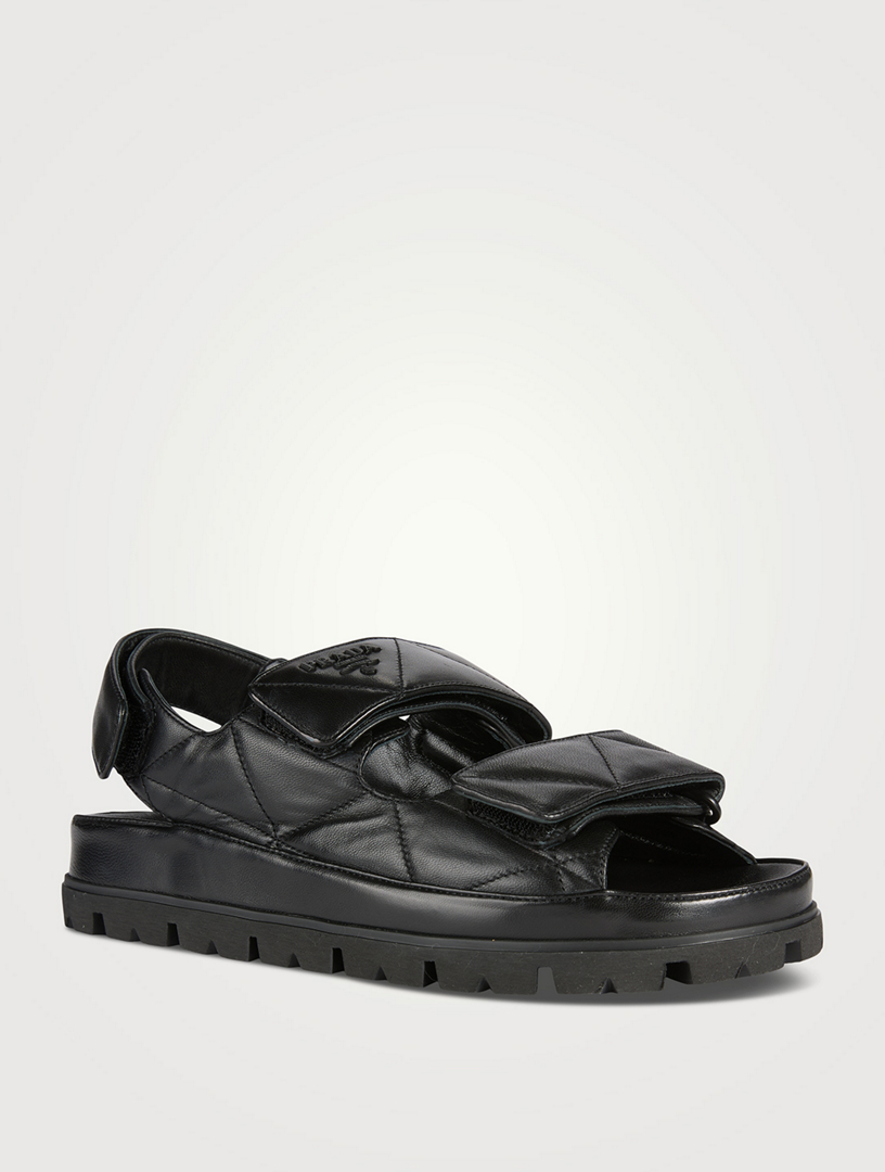 PRADA Quilted Leather Sport Sandals Holt Renfrew