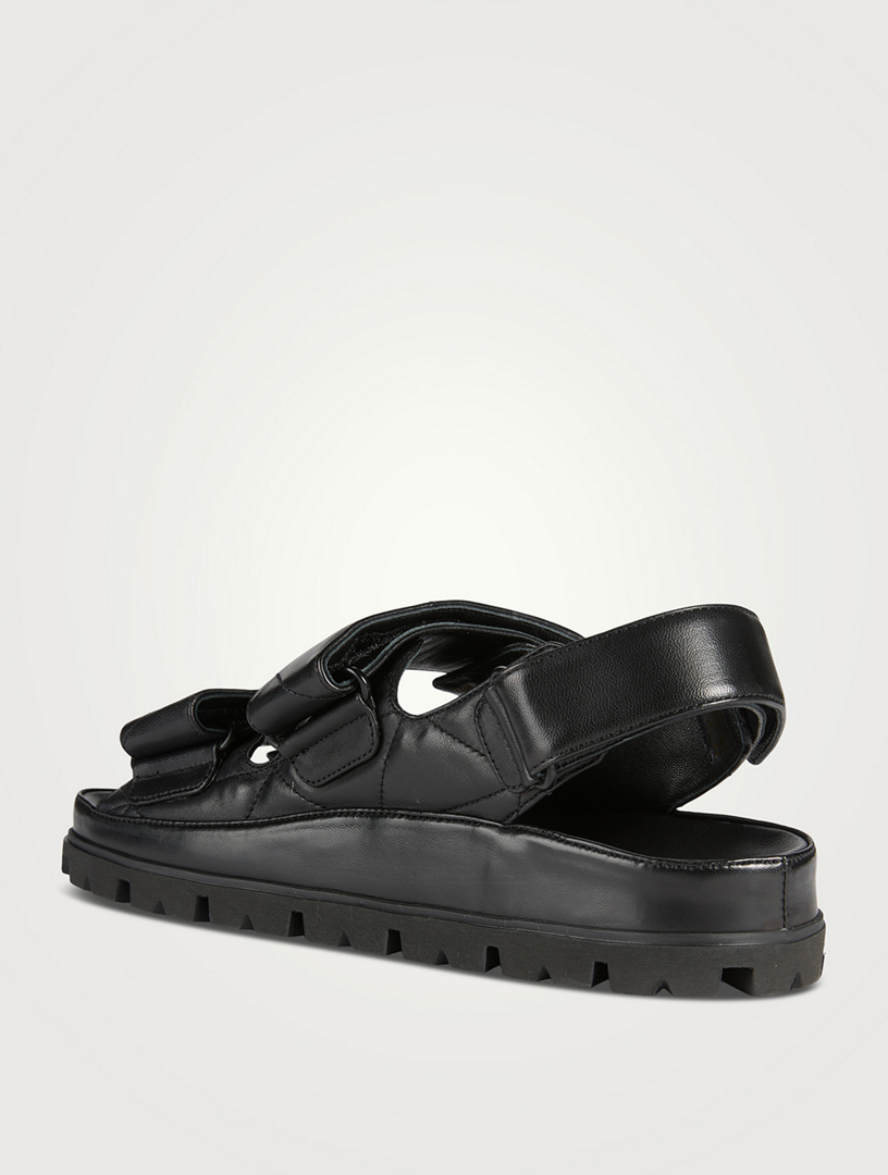 PRADA Quilted Leather Sport Sandals Holt Renfrew