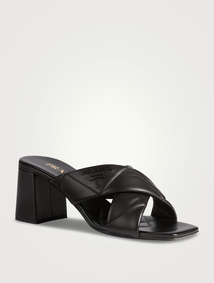 Prada on sale black mules