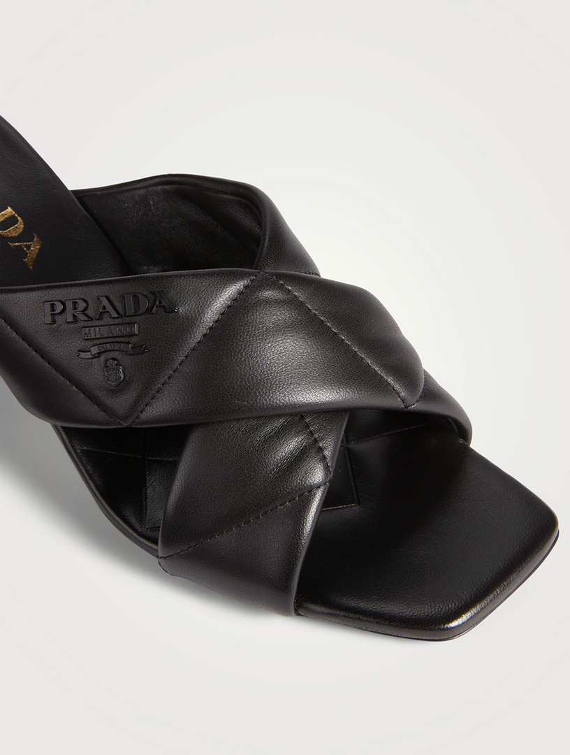 Prada deals mule sandals