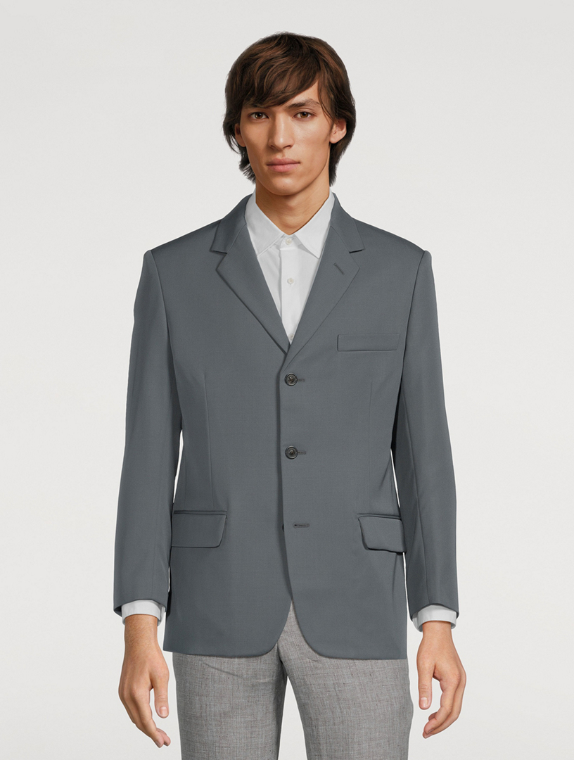 Wool Gabardine Jacket