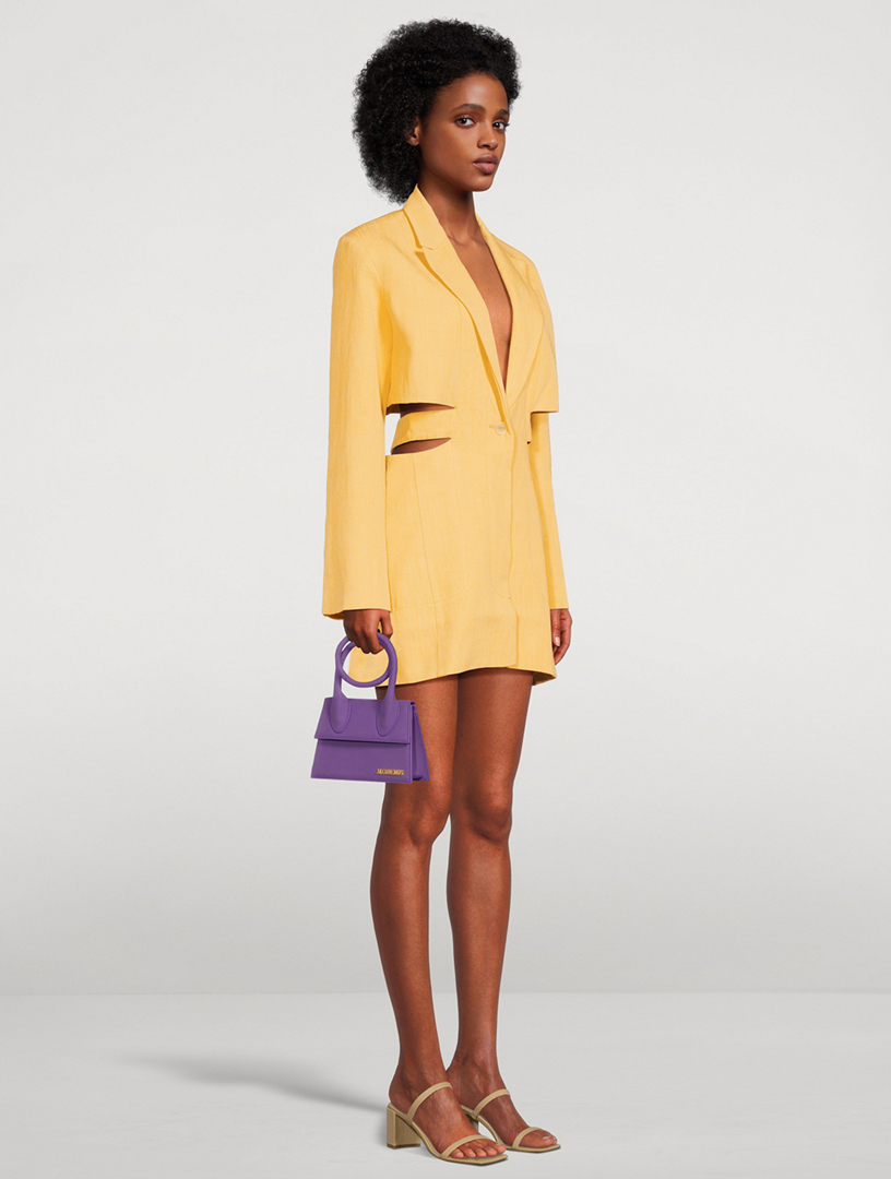 JACQUEMUS Robe blazer d coupes La Robe Bari Holt Renfrew