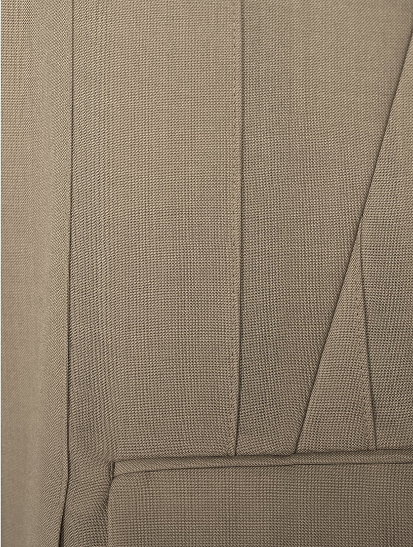 Belted Suiting Blazer