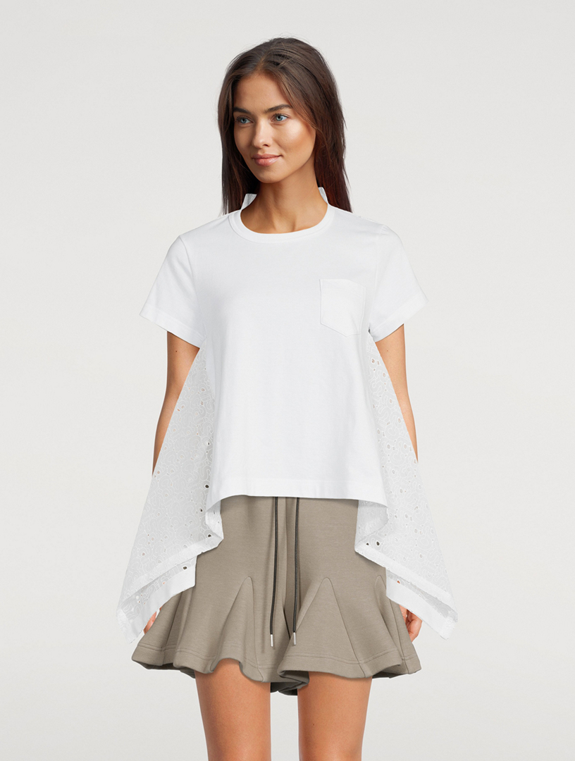 Mixed-Media T-Shirt