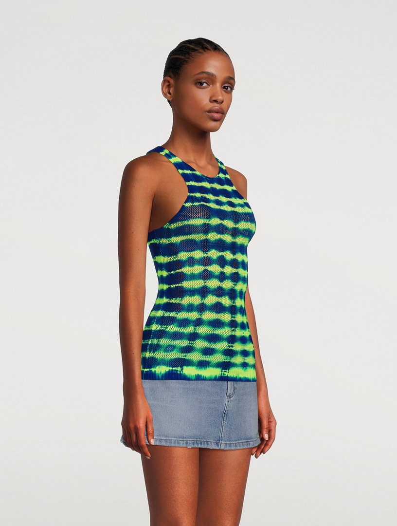 Balance + Wisdom Tie-Dye Tank Top