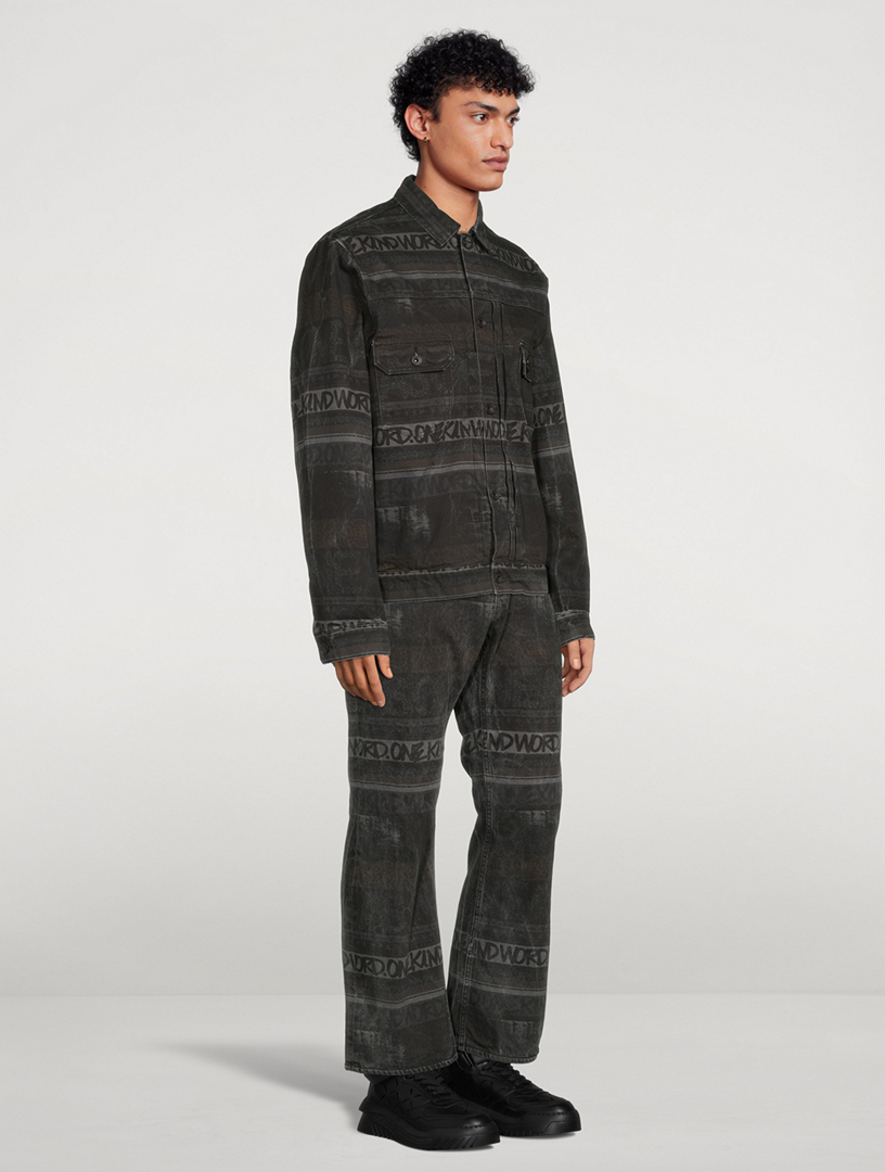 SACAI Eric Haze Denim Jacket | Holt Renfrew