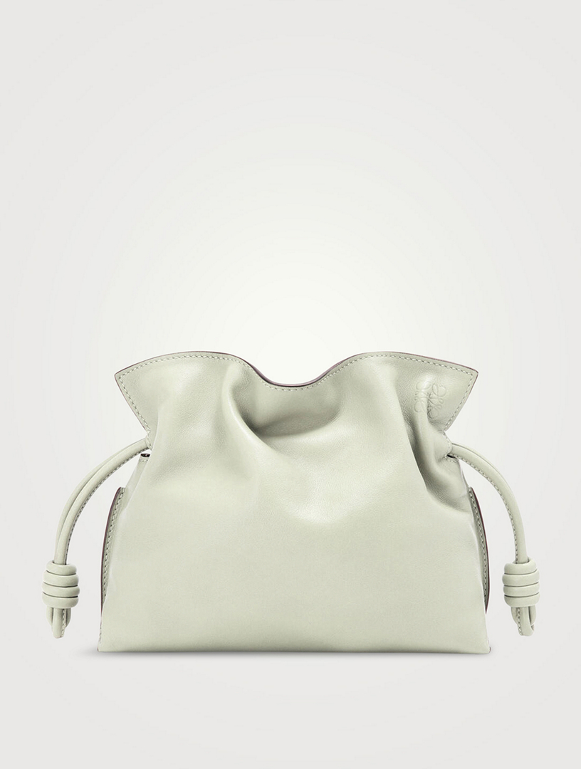 Mini Flamenco Leather Clutch