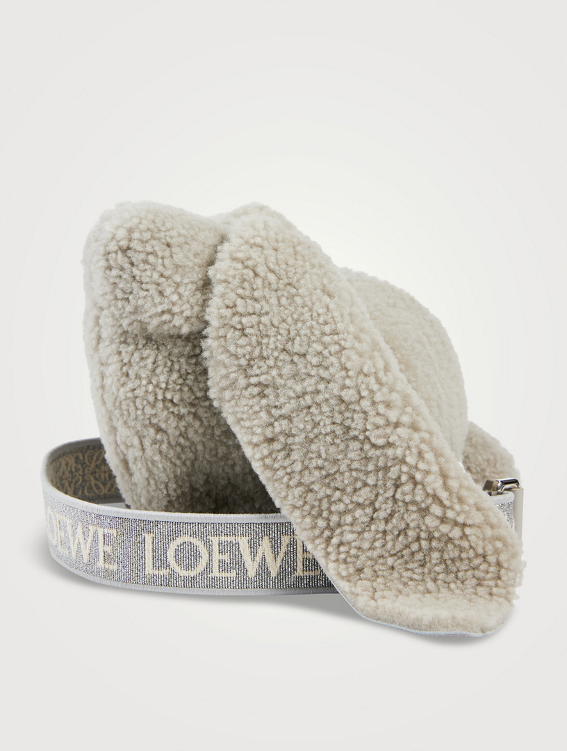 Shearling Bunny Bag