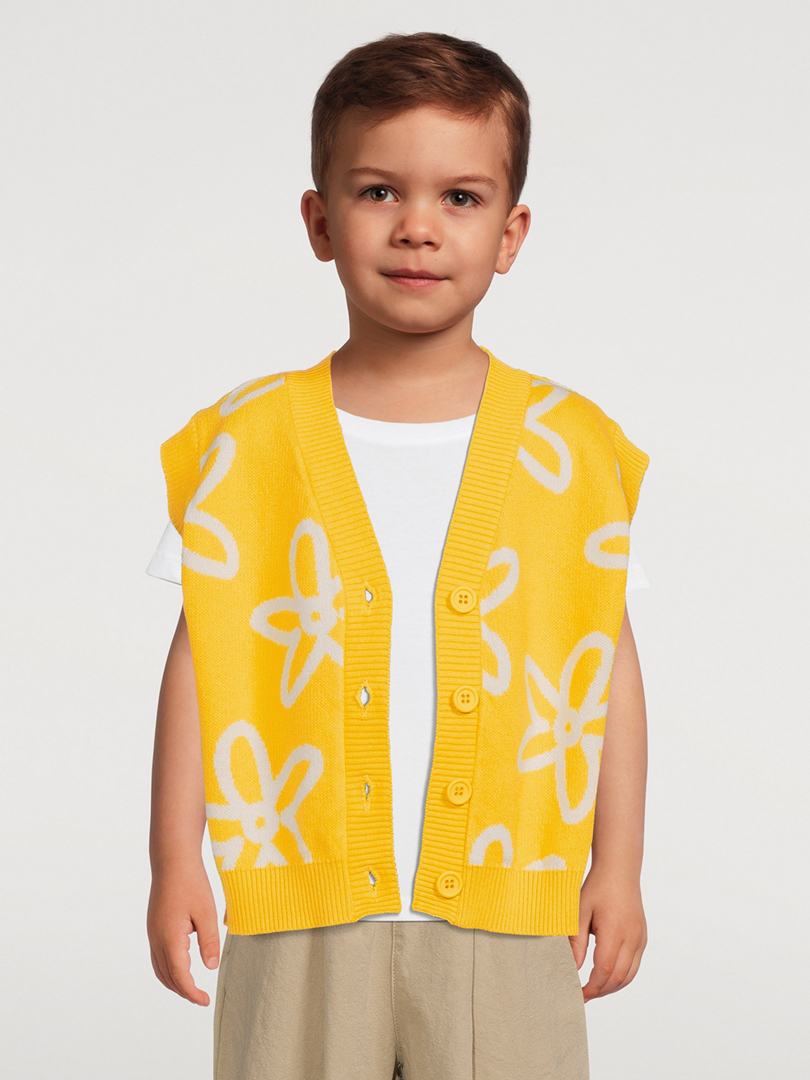 Cotton Vest Floral Print