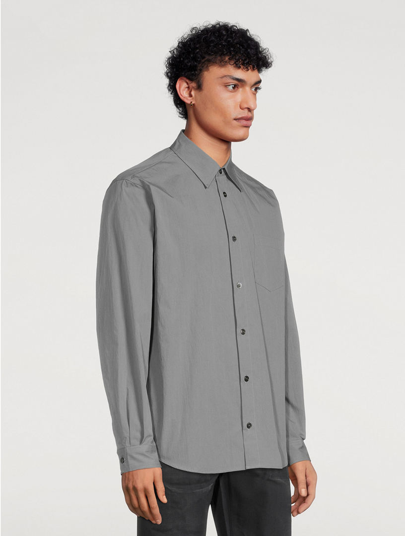 Cloak Cotton And Nylon Oversized Shirt