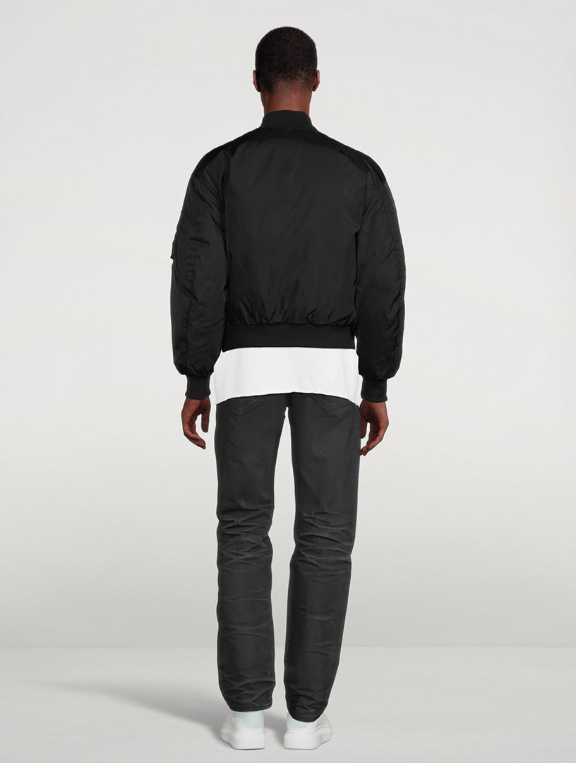 Andes Nylon Down Bomber Jacket