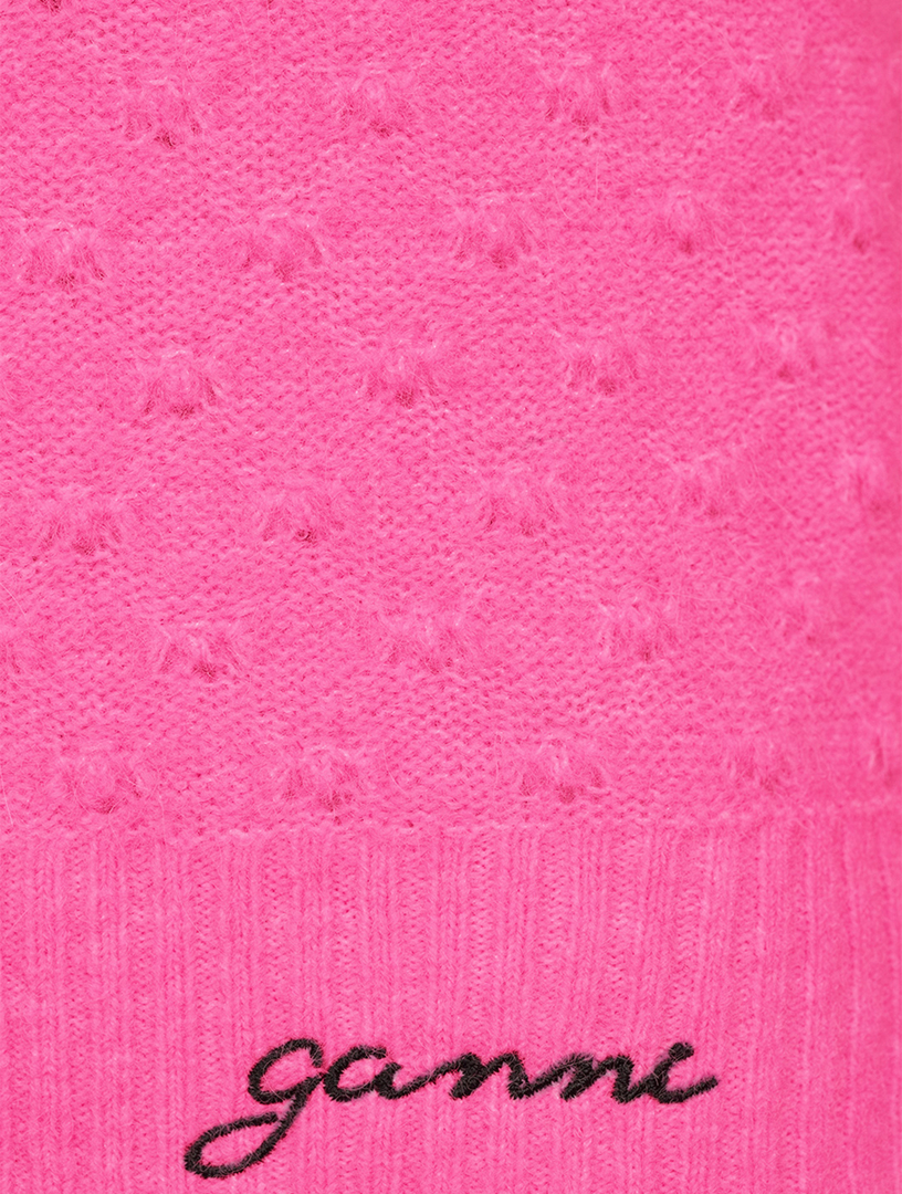Sleeveless Keyhole Sweater