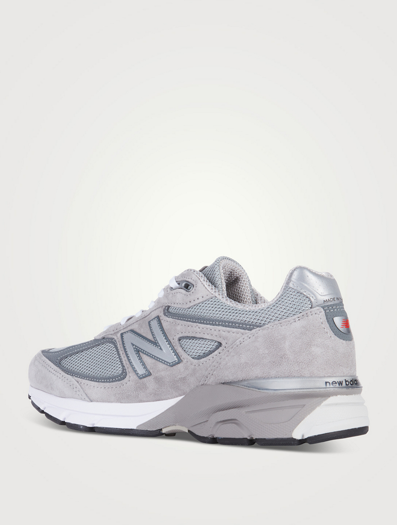 NEW BALANCE Made in USA 990v4 Suede Sneakers | Holt Renfrew
