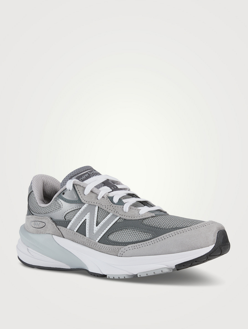 NEW BALANCE Made in USA 990V6 Suede And Mesh Sneakers | Holt Renfrew