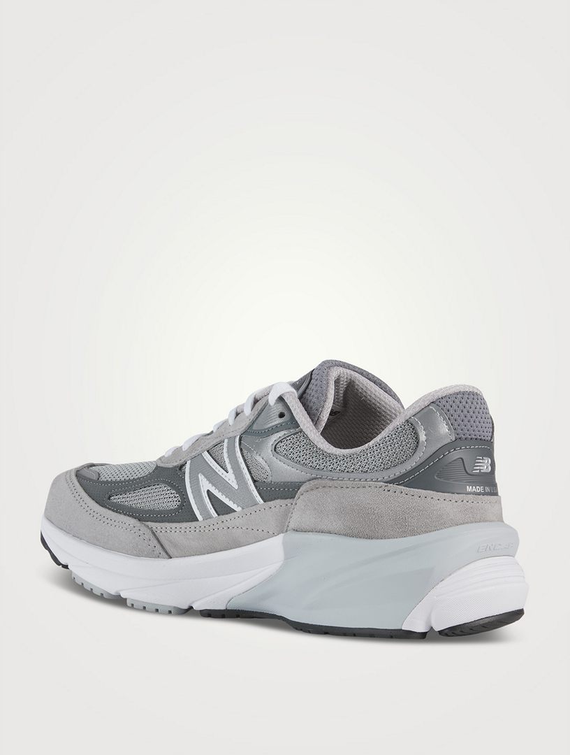 NEW BALANCE Made in USA 990V6 Suede And Mesh Sneakers | Holt Renfrew