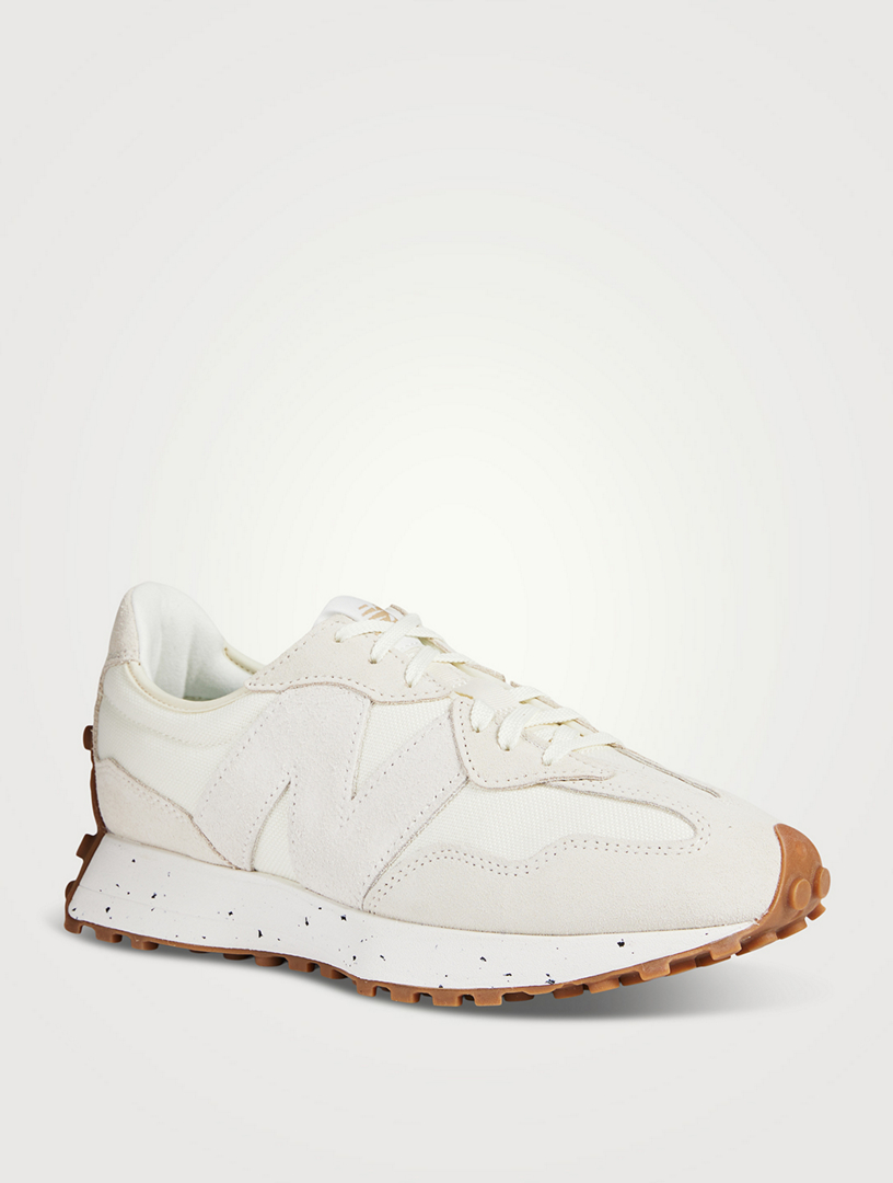 NEW BALANCE 327 Suede And Mesh Sneakers