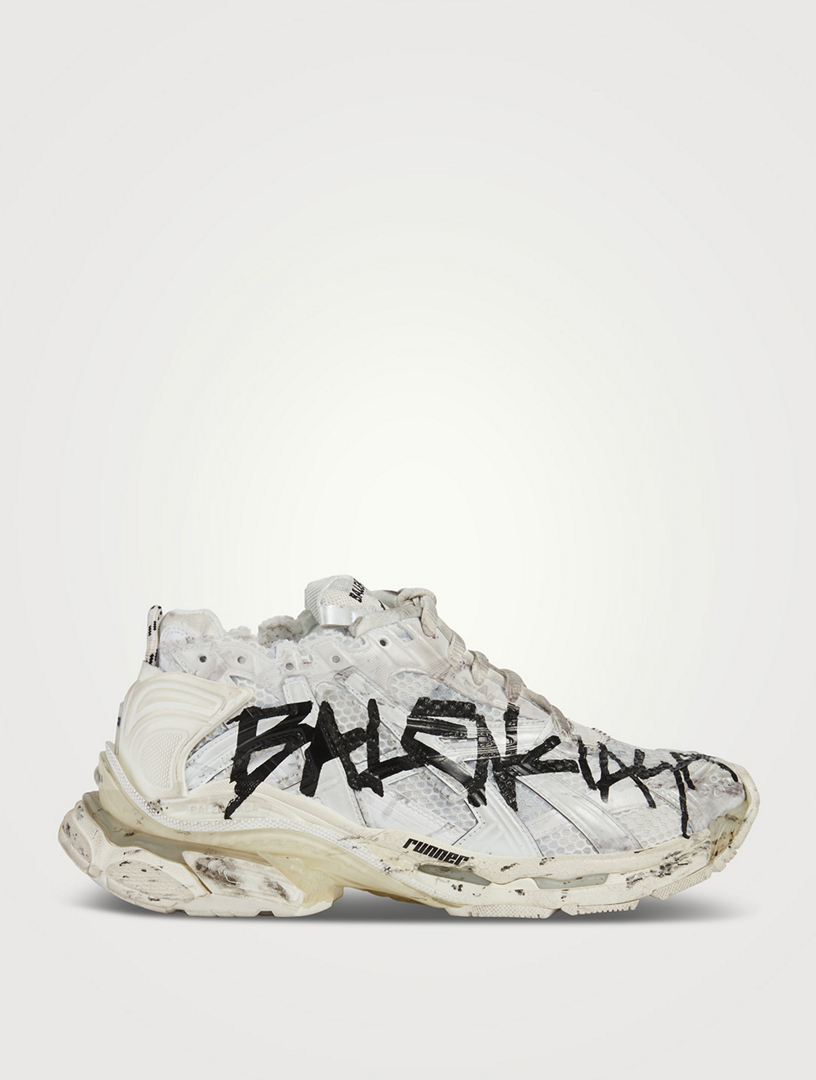 BALENCIAGA Runner Graffiti Sneakers | Holt Renfrew