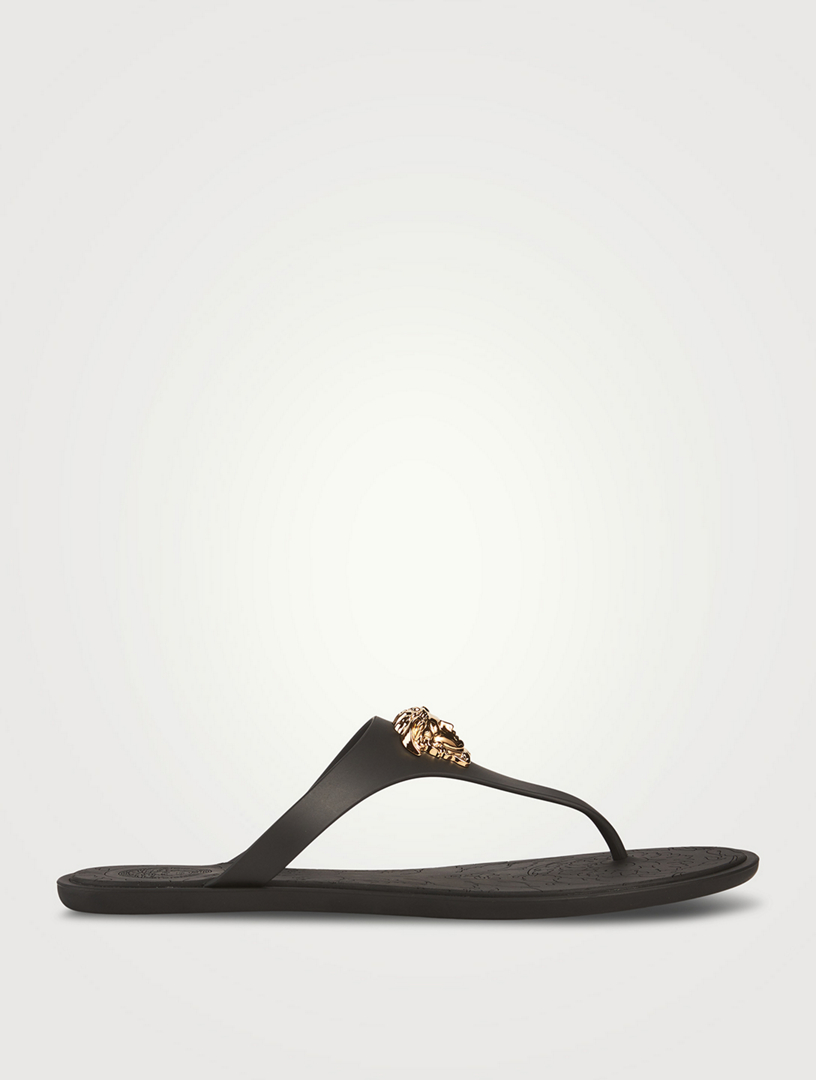 Thongs Versace, Black