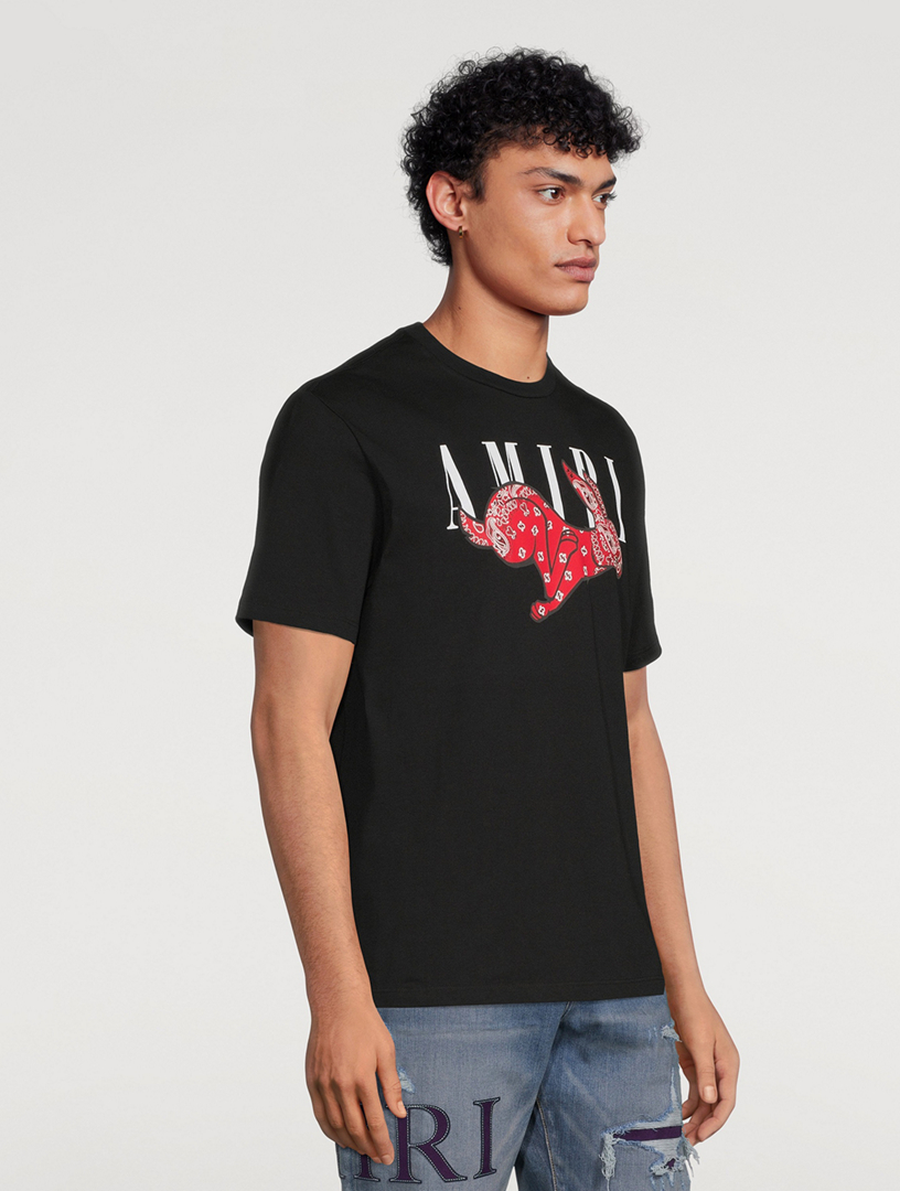 AMIRI Rabbit Cotton Logo T-Shirt | Holt Renfrew