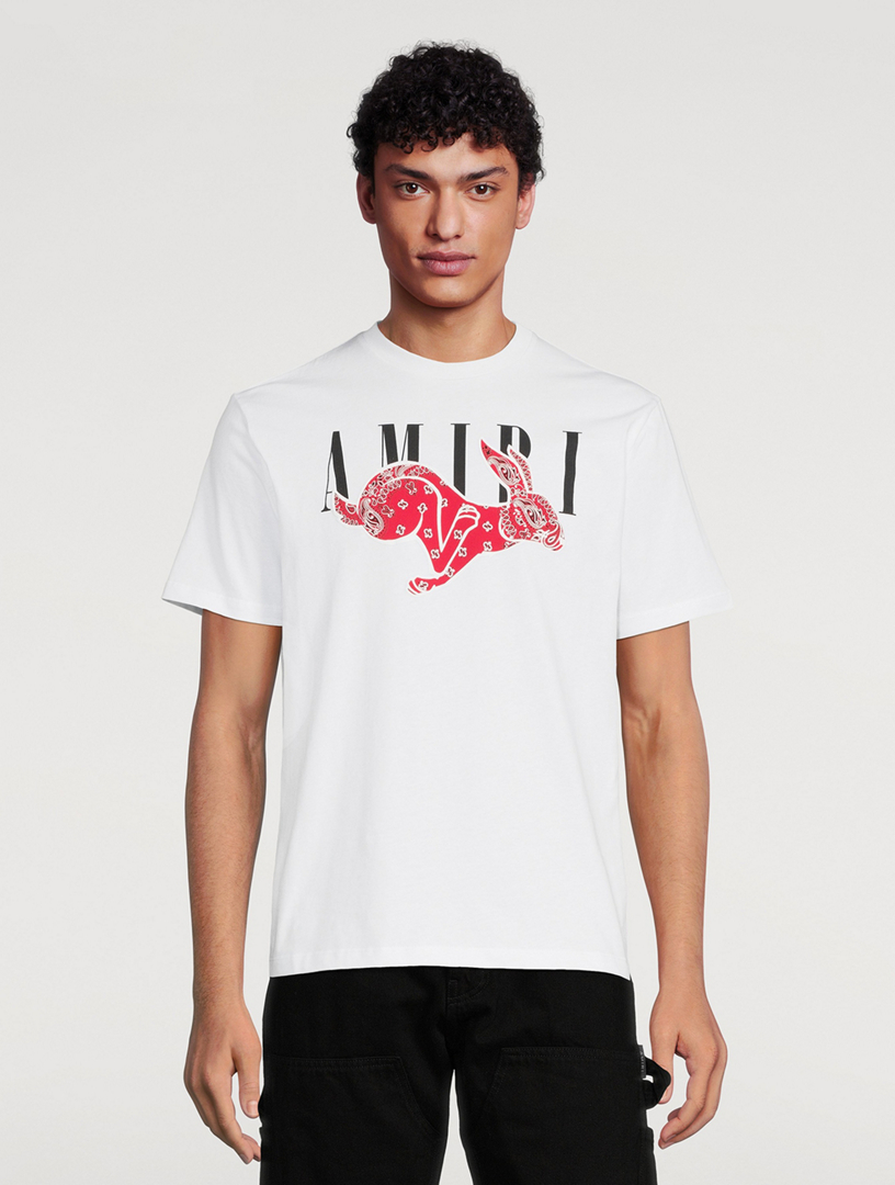 AMIRI Rabbit Cotton Logo T-Shirt | Holt Renfrew