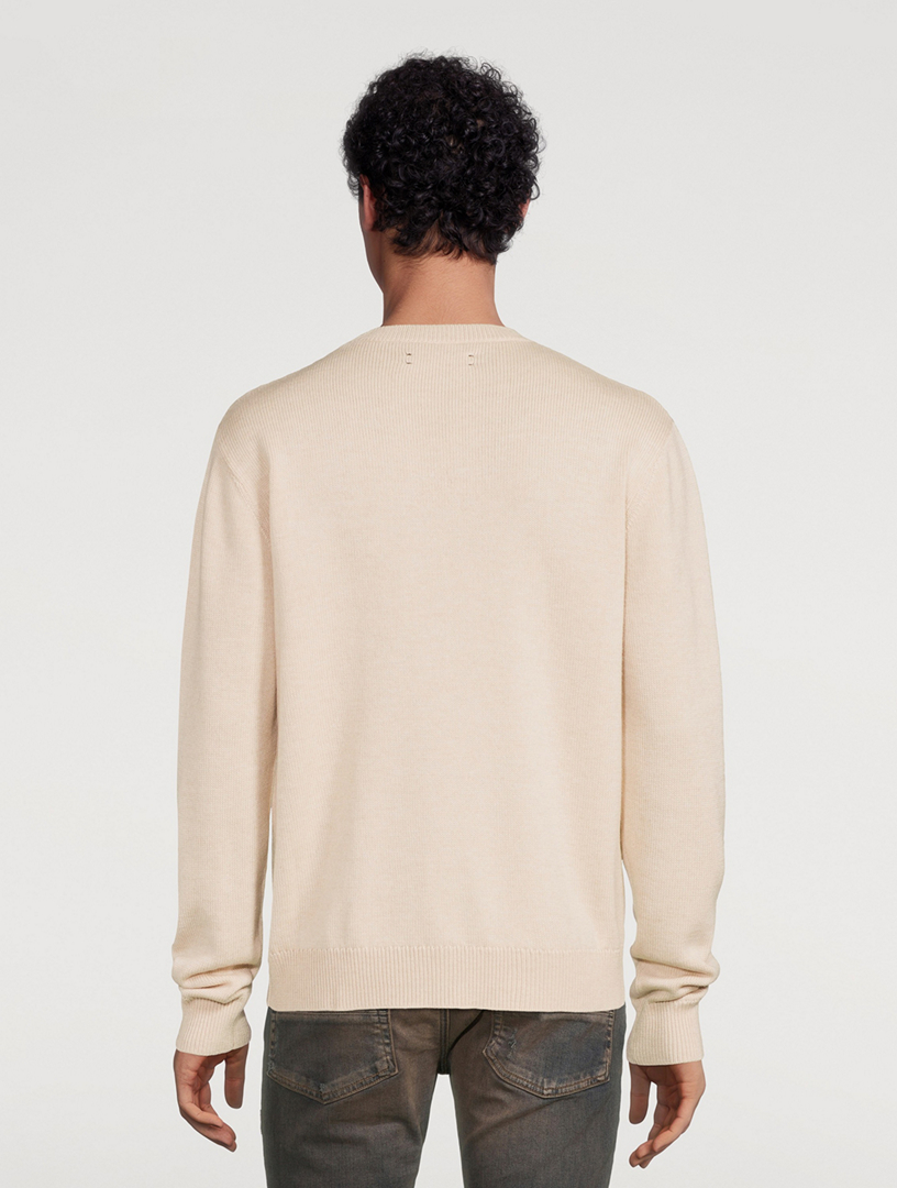 Wool Alpaca And Mohair Sweater