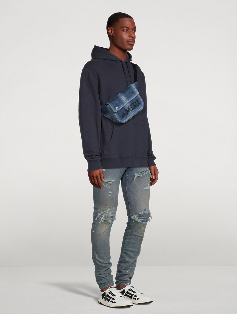 AMIRI M.A. Denim Crossbody Bag | Holt Renfrew