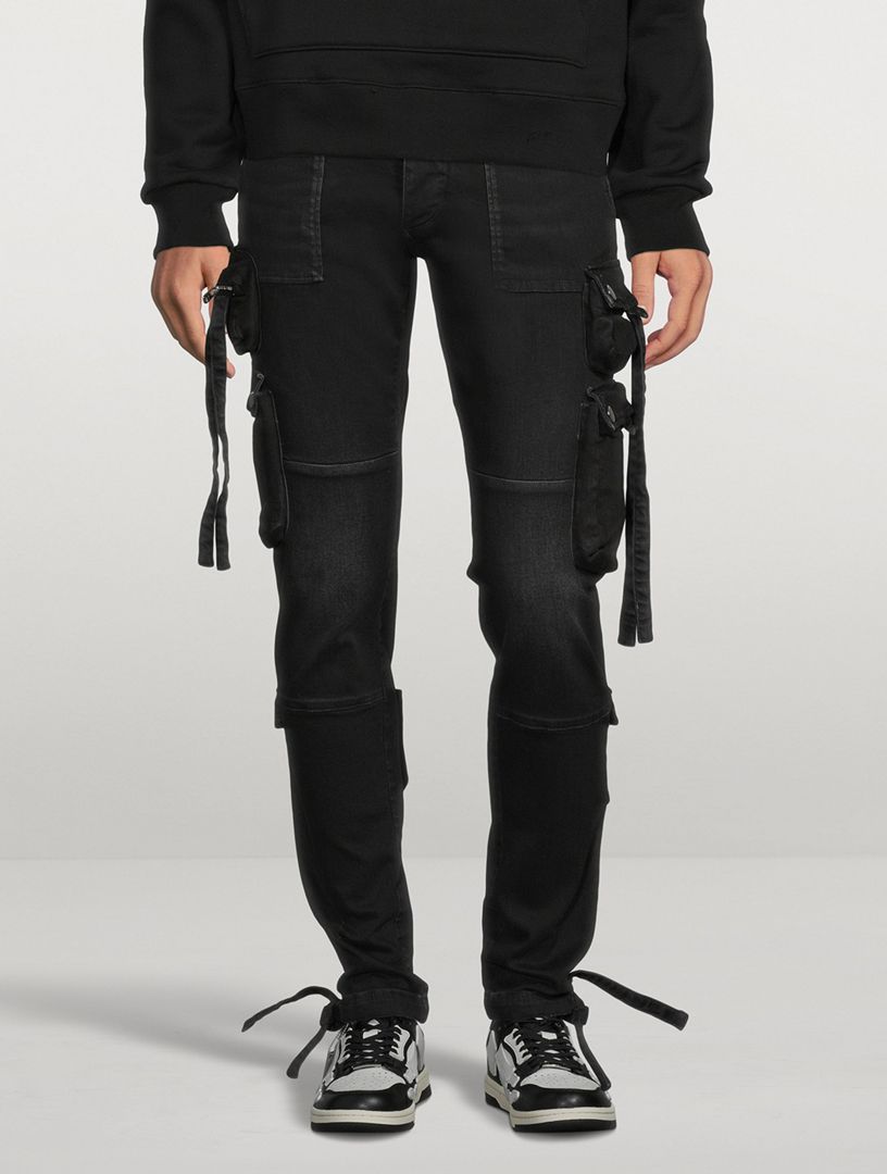 Tactical Denim Cargo Pants