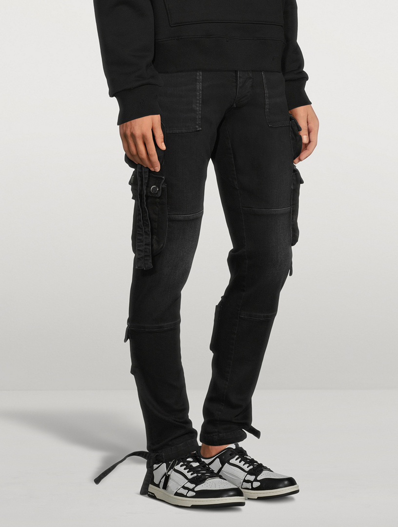 Tactical Denim Cargo Pants