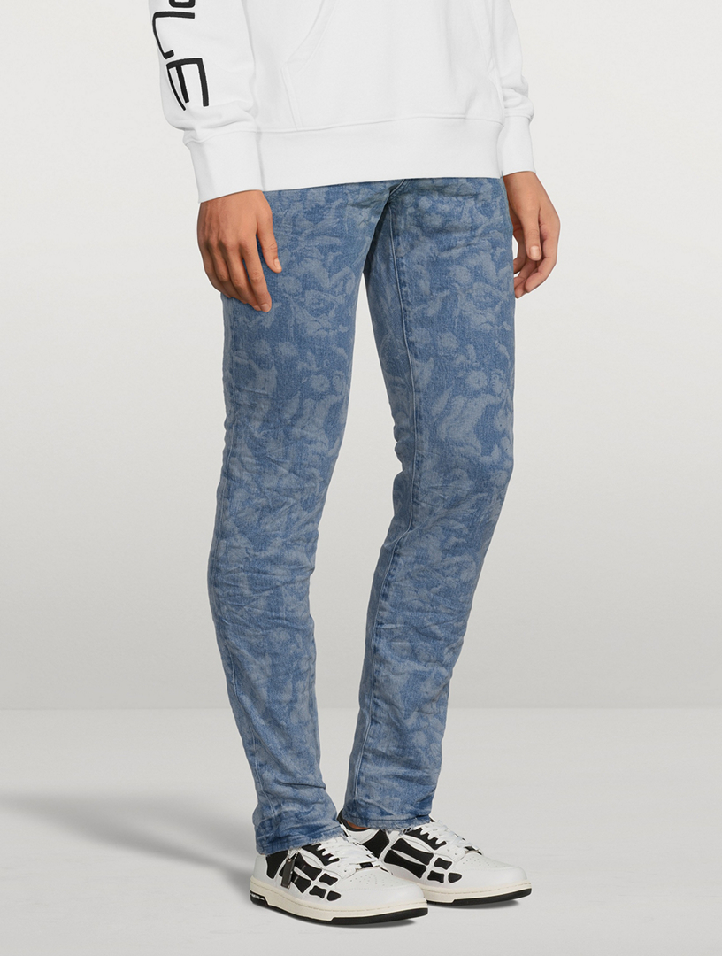PURPLE BRAND Light Indigo Wash Skinny Jeans | Holt Renfrew