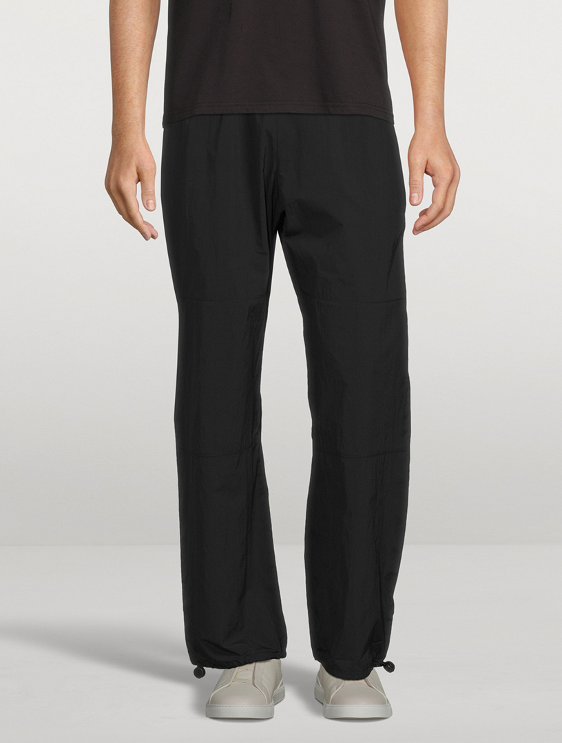 Zephyr Nylon Relaxed-Fit Pants