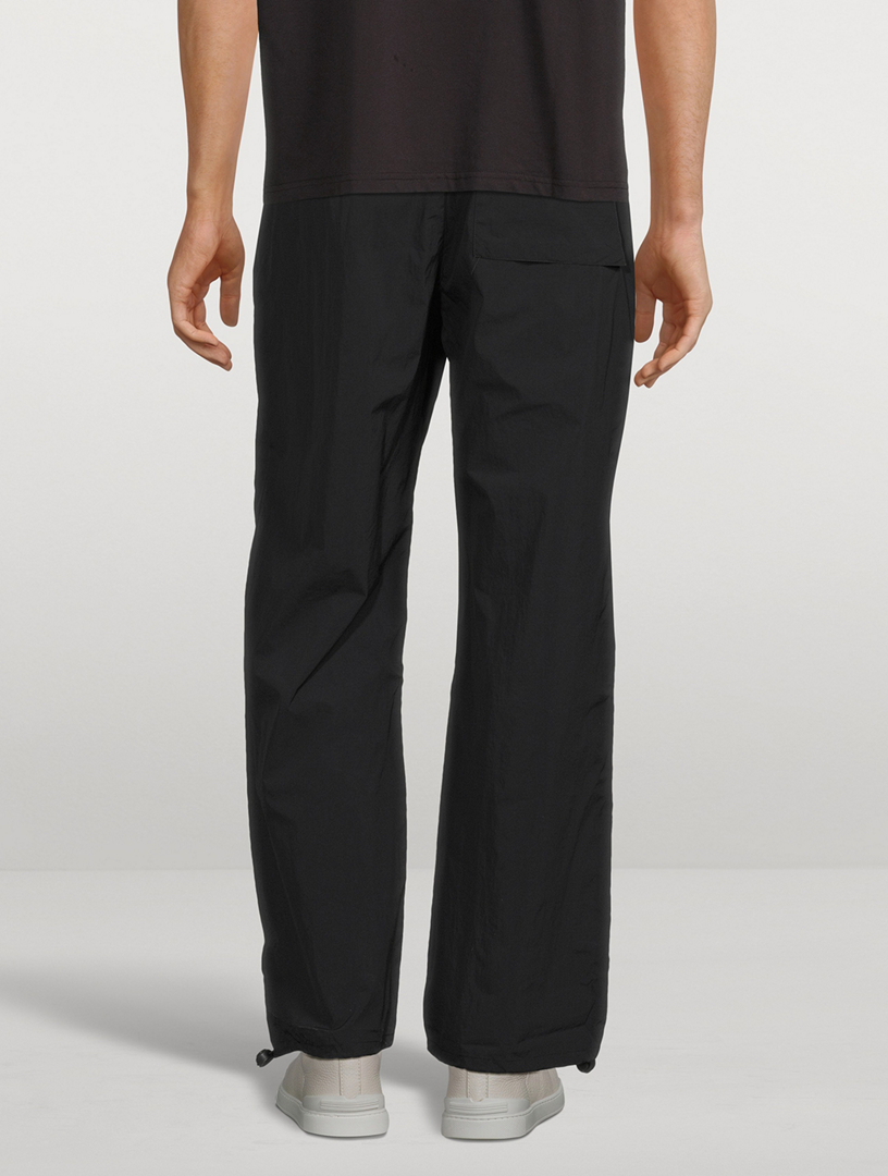 STUDIO NICHOLSON Zephyr Nylon Relaxed-Fit Pants | Holt Renfrew