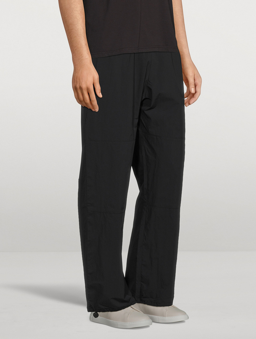 Zephyr Nylon Relaxed-Fit Pants