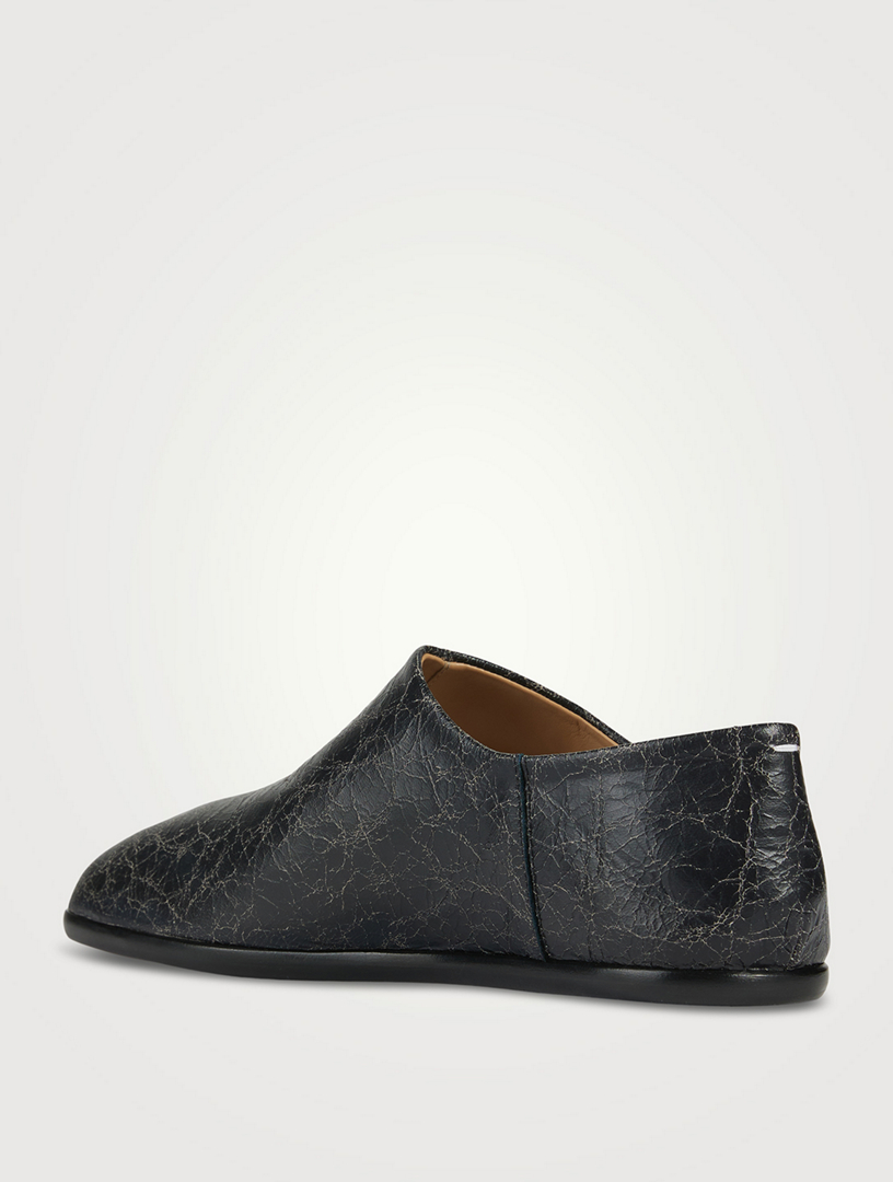 Tabi Leather Slip-On Shoes