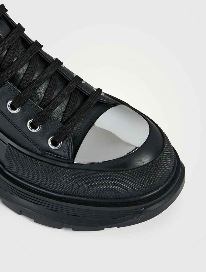 Leather Tread Slick Boots