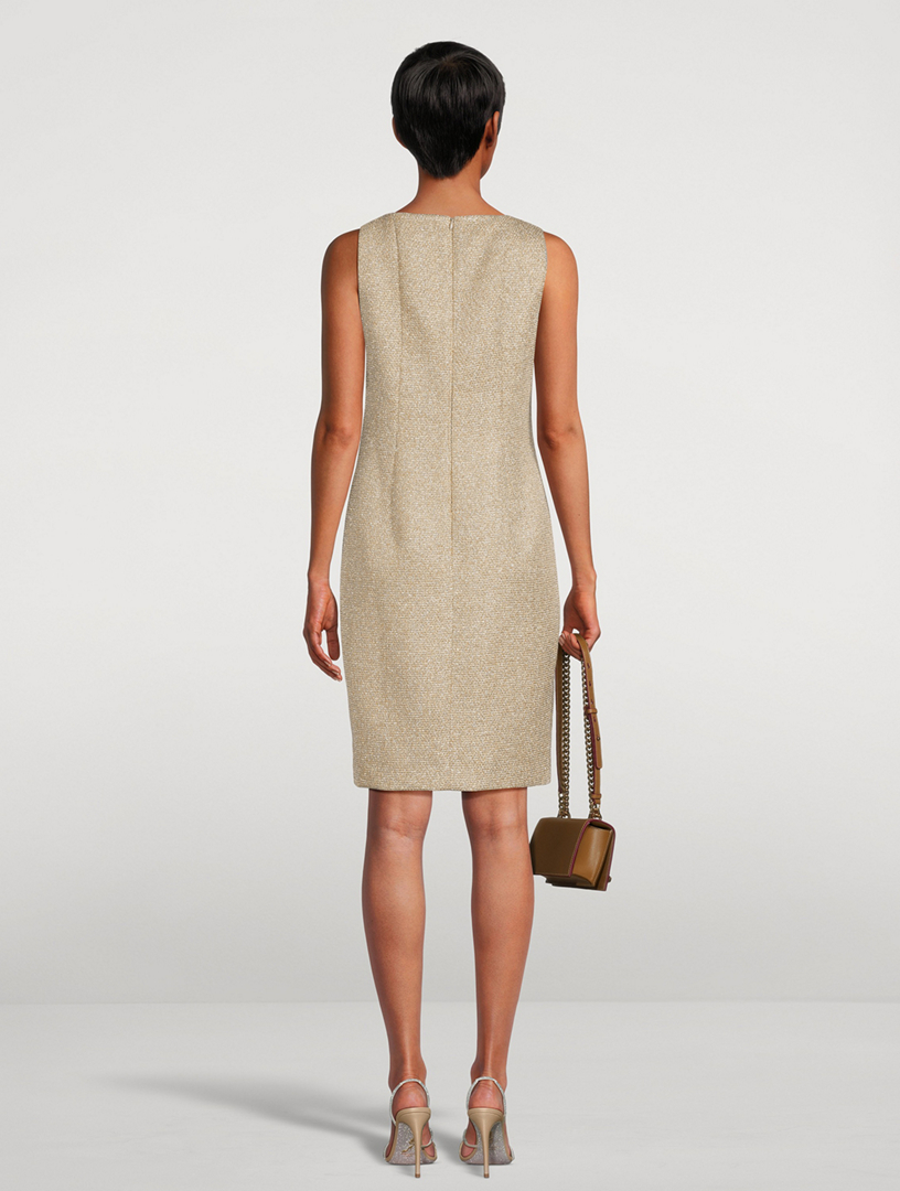 Metallic Mini Dress