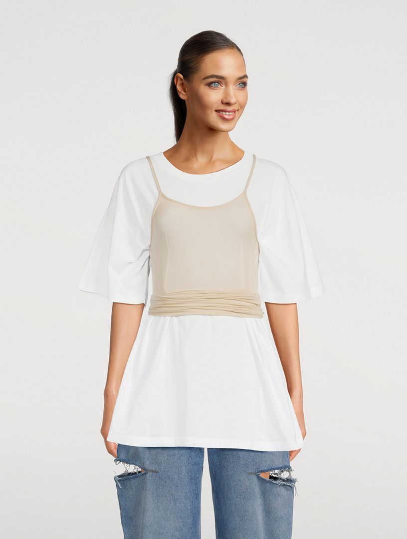 MM6 MAISON MARGIELA Layered T-Shirt | Holt Renfrew