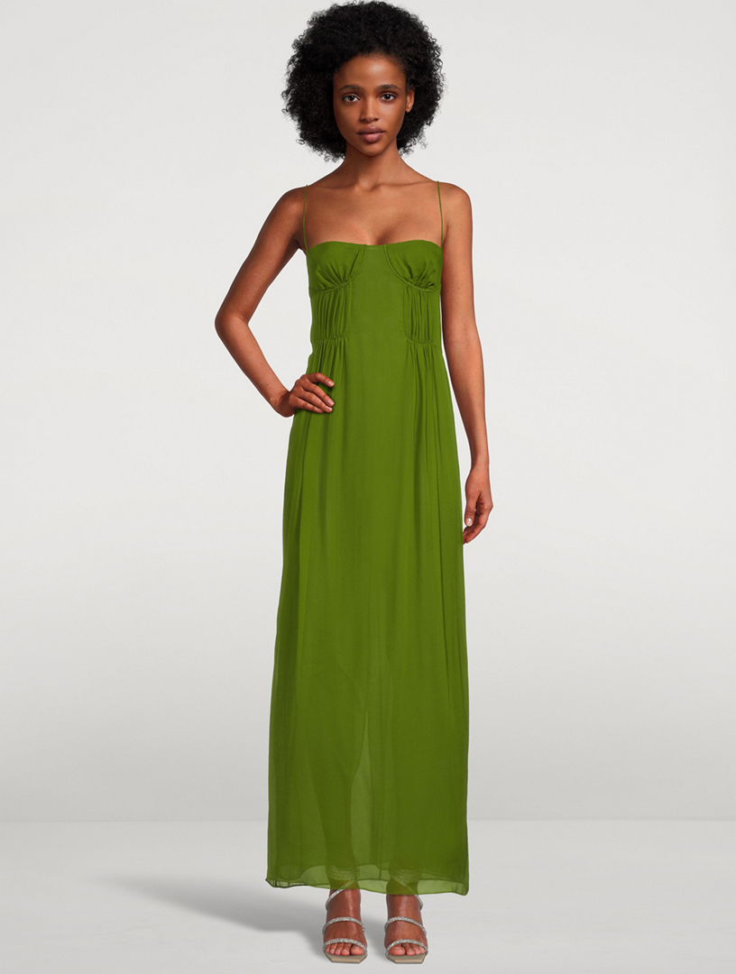 CHRISTOPHER ESBER Silk Balconette Bra Dress | Holt Renfrew