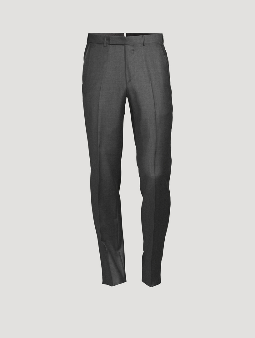 ZEGNA Trofeo Wool Slim-Fit Pants