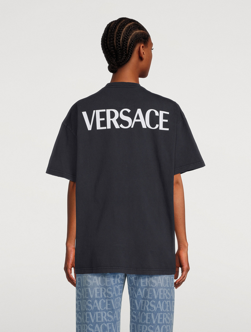 Tシャツ・カットソー Versace Versace Goddess Oversized T-Shirt m_5000789649_09