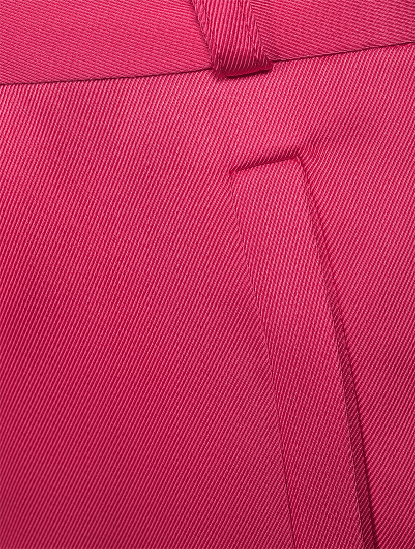 Satin Cargo Pants